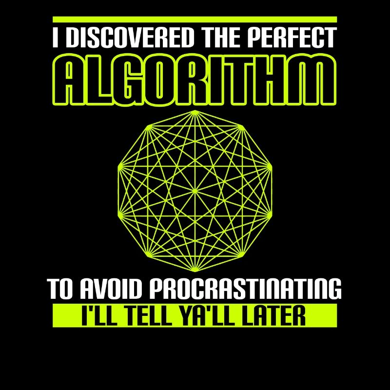 Discovered Perfect Algorithm Avoid Procrastinating