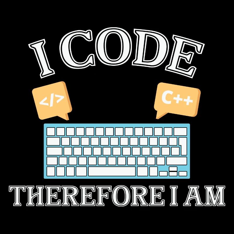 Je code donc je suis Funny Programmer for Woman