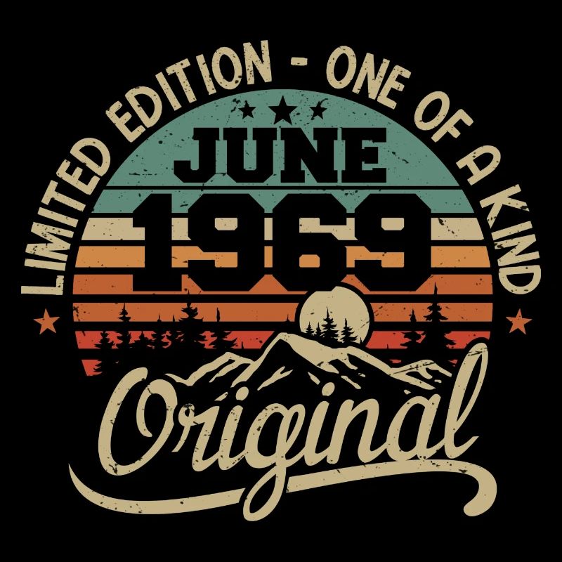 1969 Juni 1969 Original - Juni 1969 Jubiläum