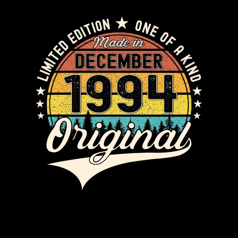 Cadeau original du 28e anniversaire de décembre 1994