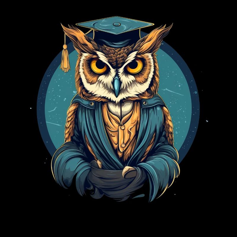 Owl Professeur de sciences