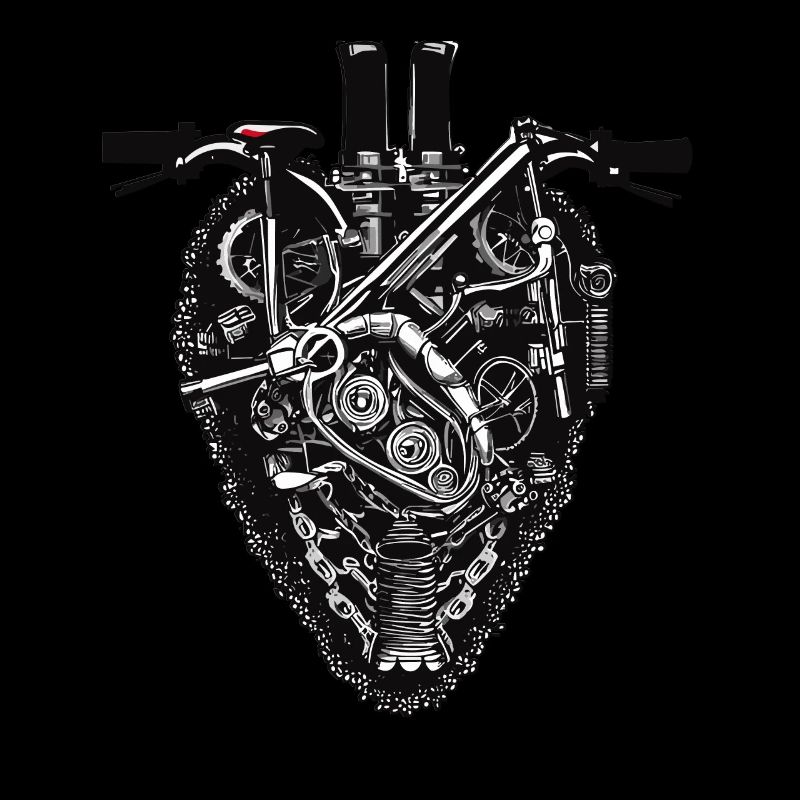Bicycle Heart Bicycle Mechanic