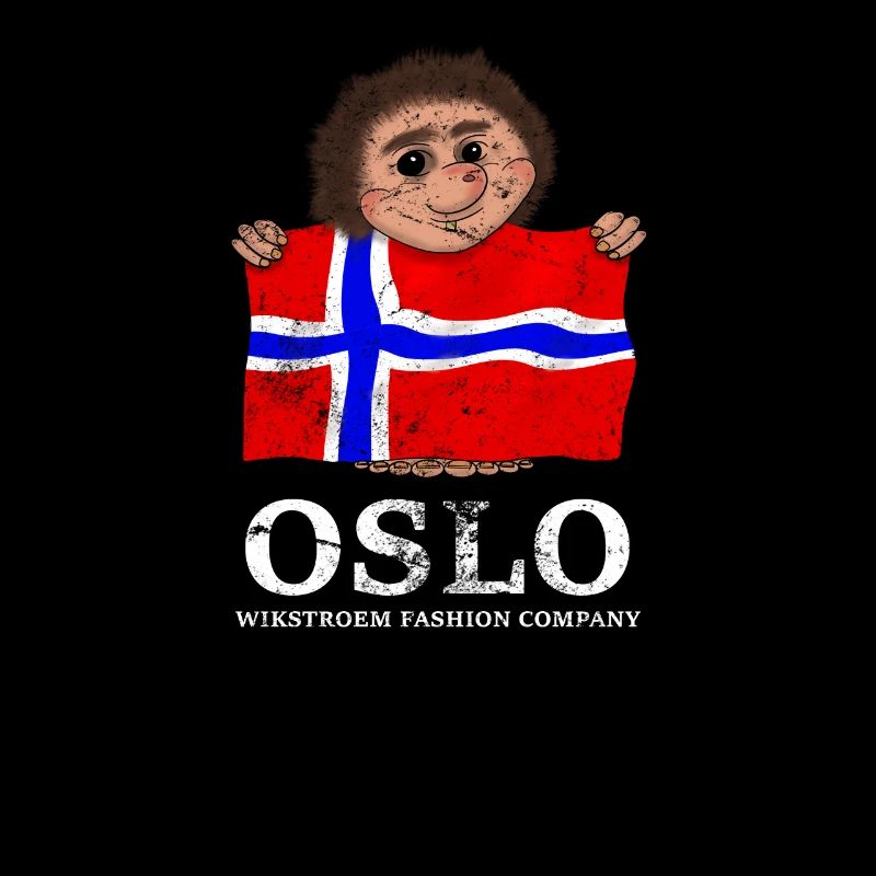 norway troll myths flag oslo vacation