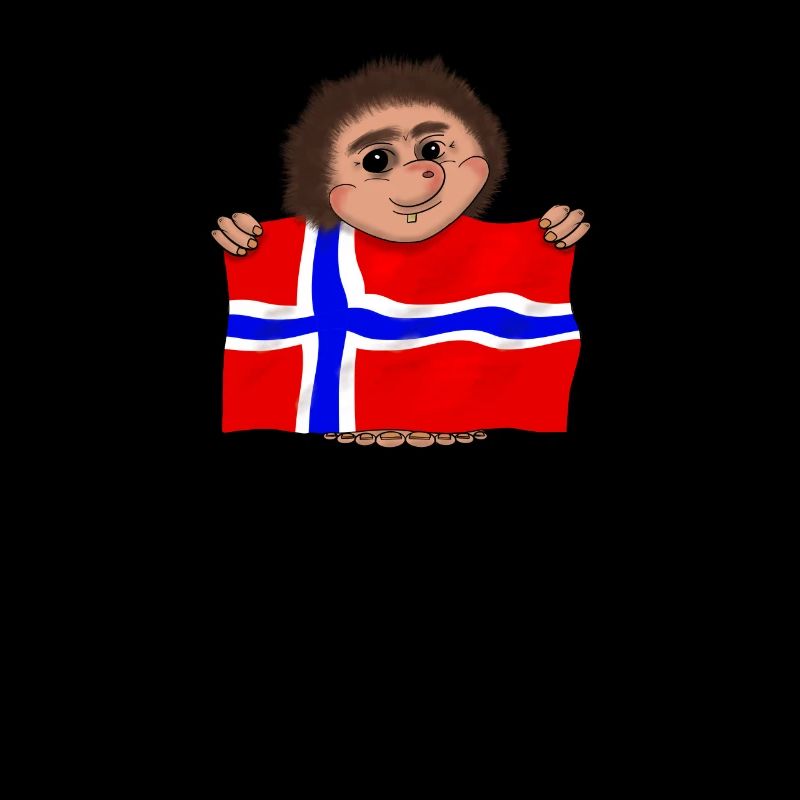 norway troll flag myths legend vacation