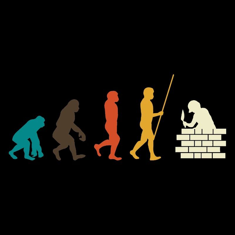 Maurer Evolution Artisan Construction Worker Gift