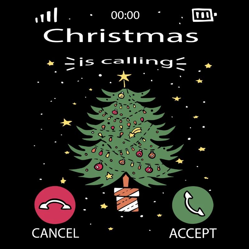 Christmas is calling. Christmas is calling. Tree
