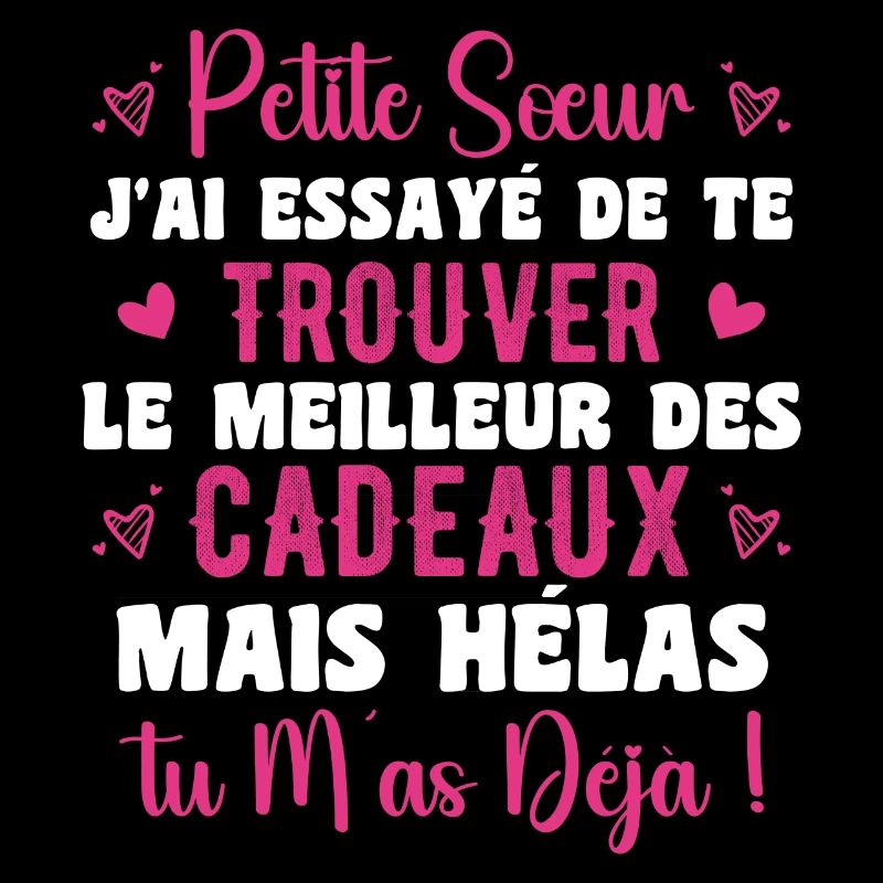 Little Sister Gift Funny Quote