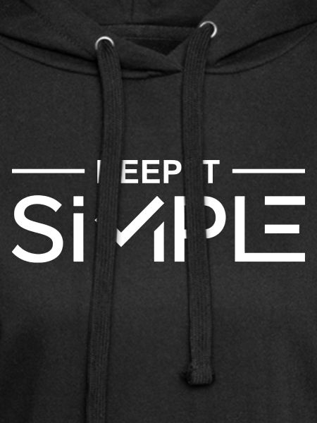 Keep it simple