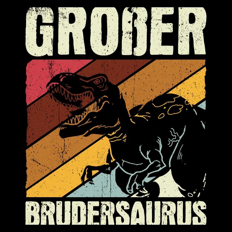 Großer Bruder Geschenk Brudersaurus T-Rex Dino