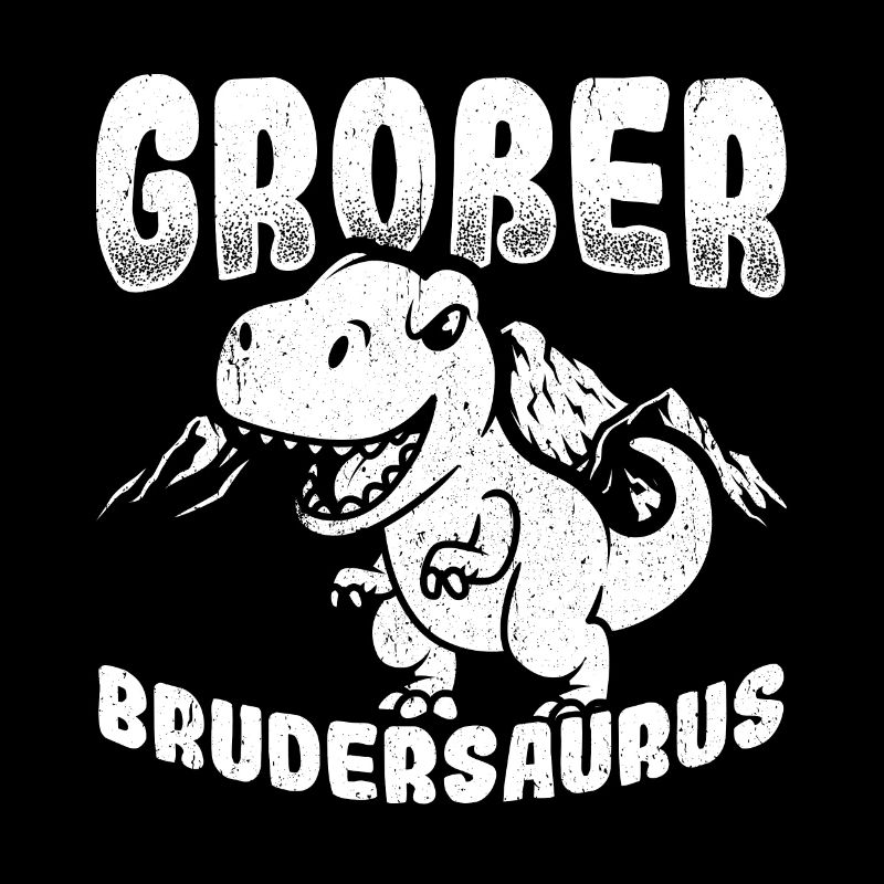 Großer Bruder Geschenk Brudersaurus T-Rex Dino