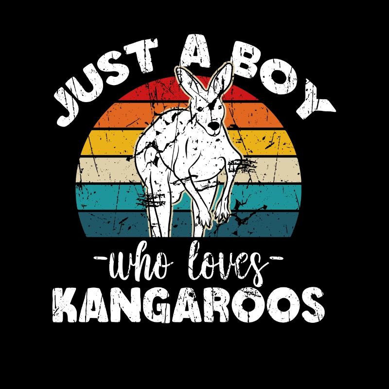 Boys Who Loves Kangaroo