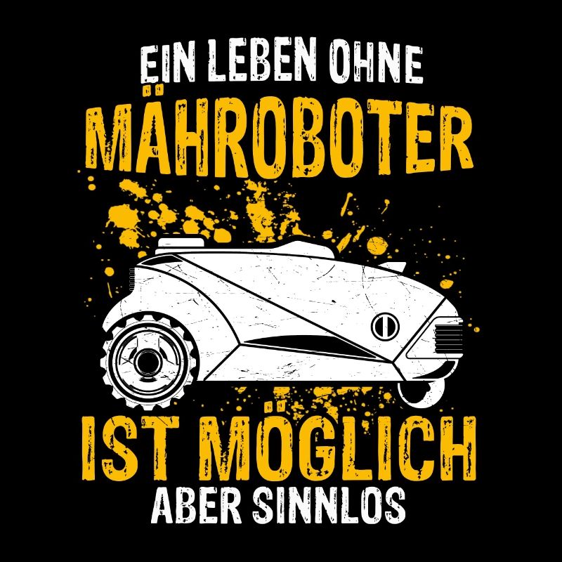 Mähroboter Garten Rasenroboter Mäher Geschenk