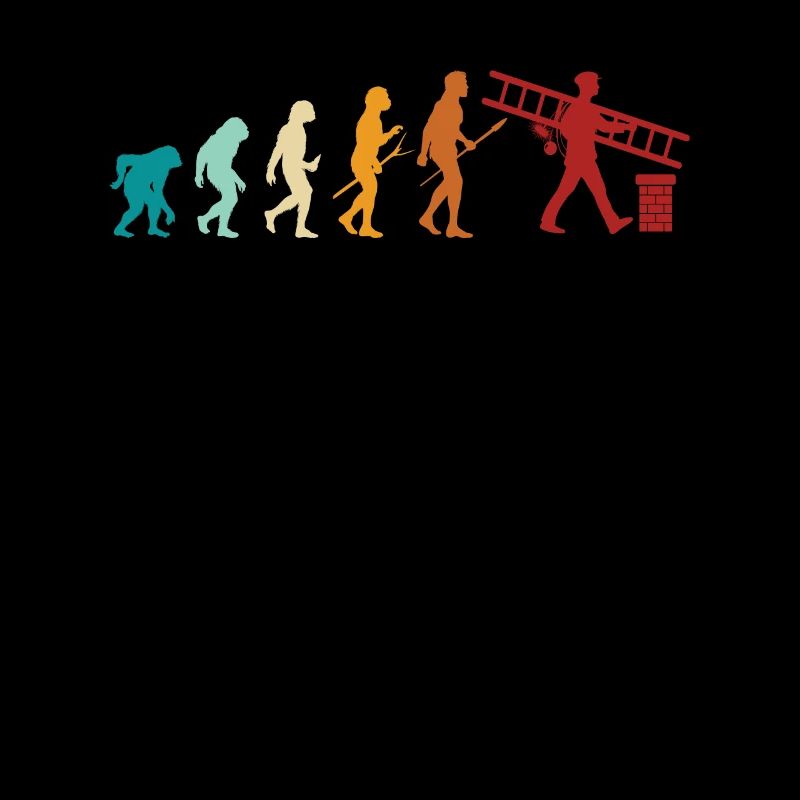 Schornsteinfeger Geschenk Kaminkehrer Evolution
