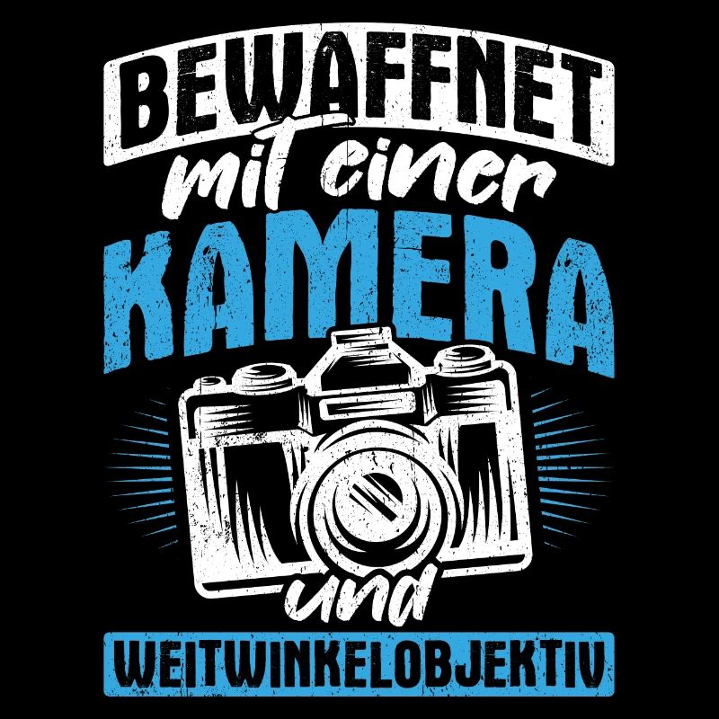 Bewaffnet mit einer KAMERA und WEITWINKELOBJEKTIV