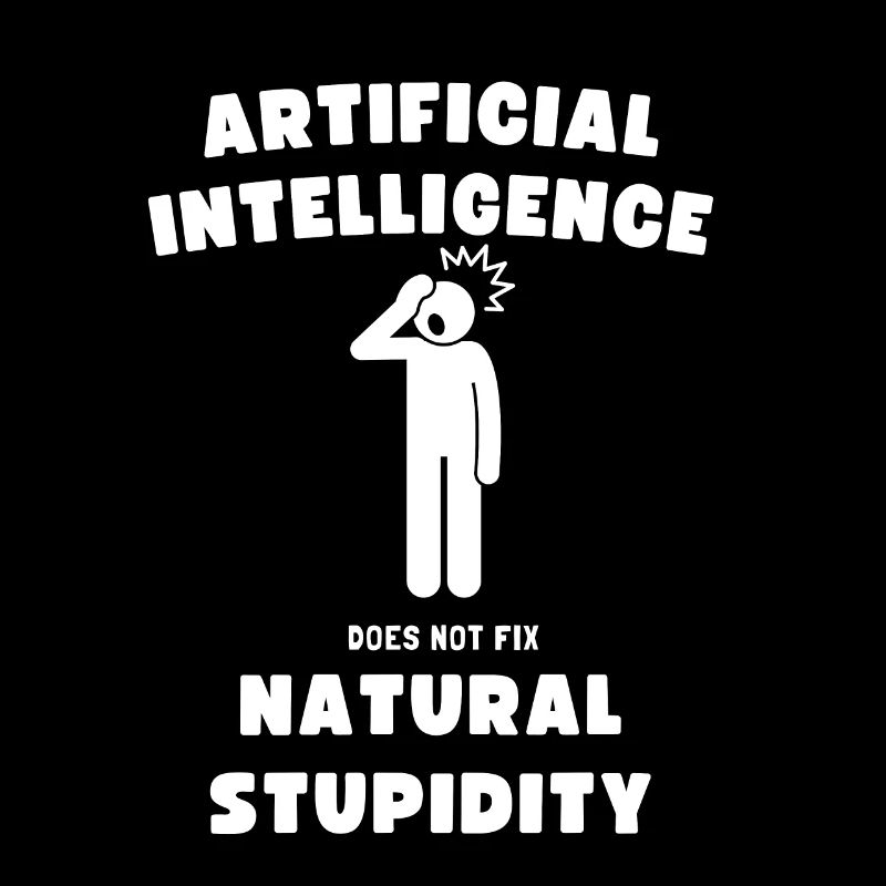 AI Künstliche Intelligenz Coding Geschenk lustig