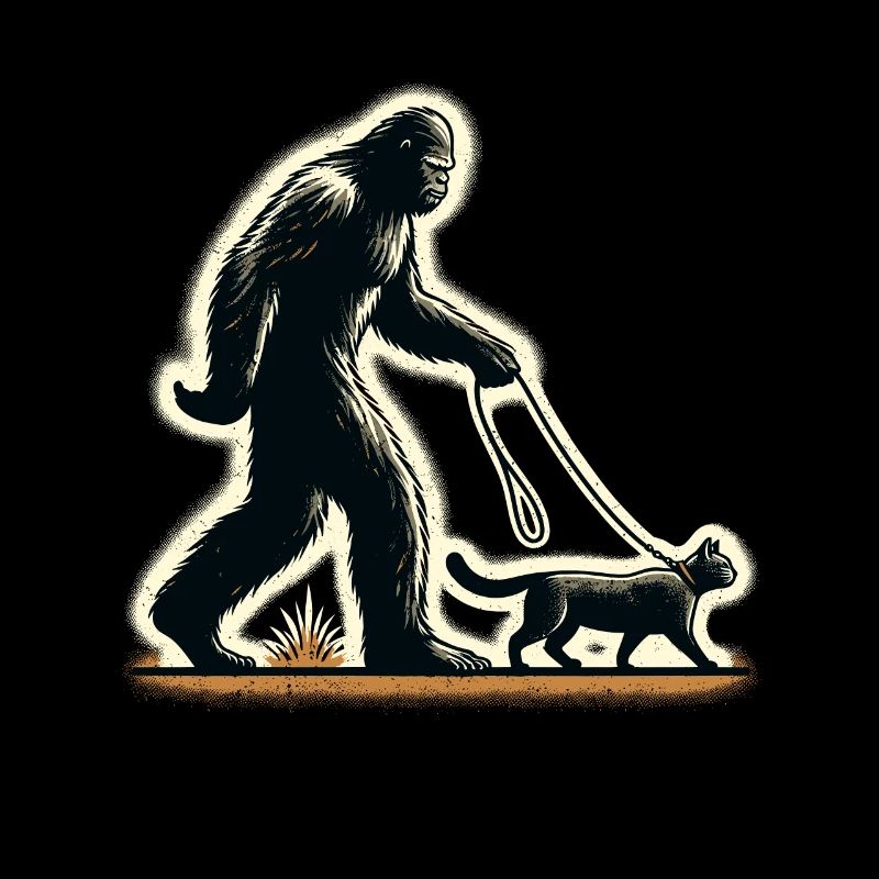 Bigfoot Katze Lustige Bilder