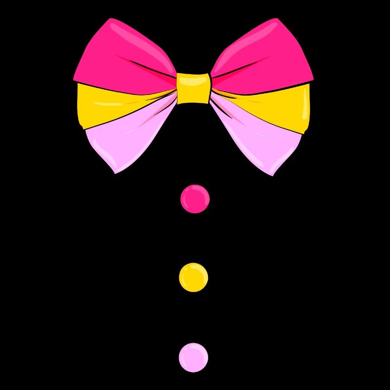 Bunte Fliege Kravatte Clown Kostüm Party Karneval
