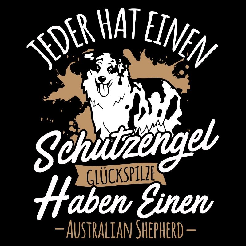 Australian Shepherd Aussie Hund Glückspilz