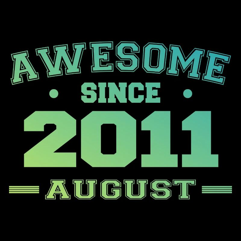 2011 August Jahr Geburt Geburtstag August 2011
