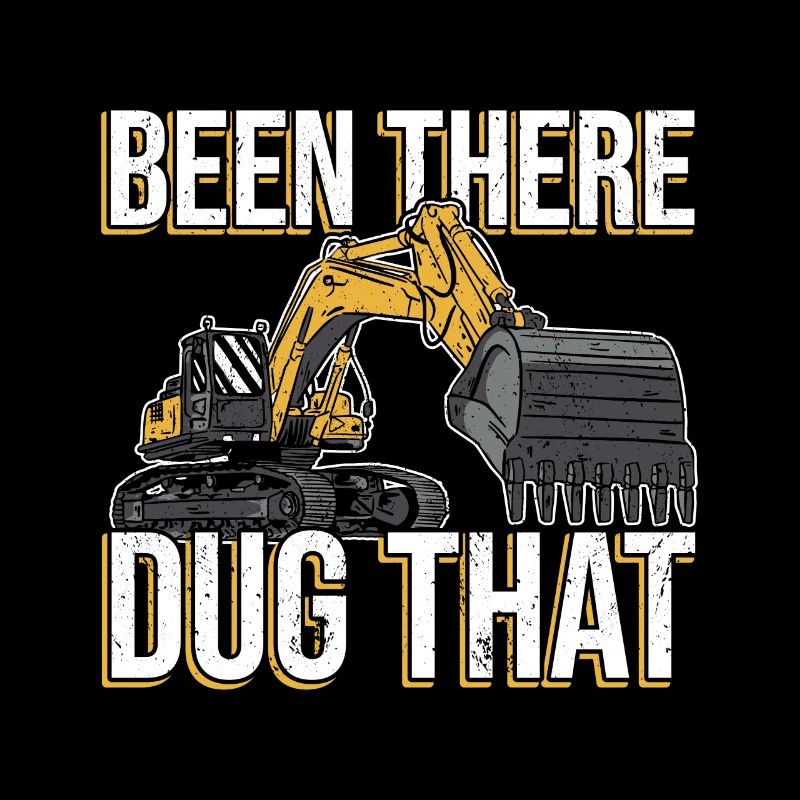 Bagger Fahrer Bagger Bagger