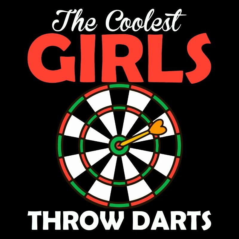 Die Coolsten Mädchen Werfen Darts