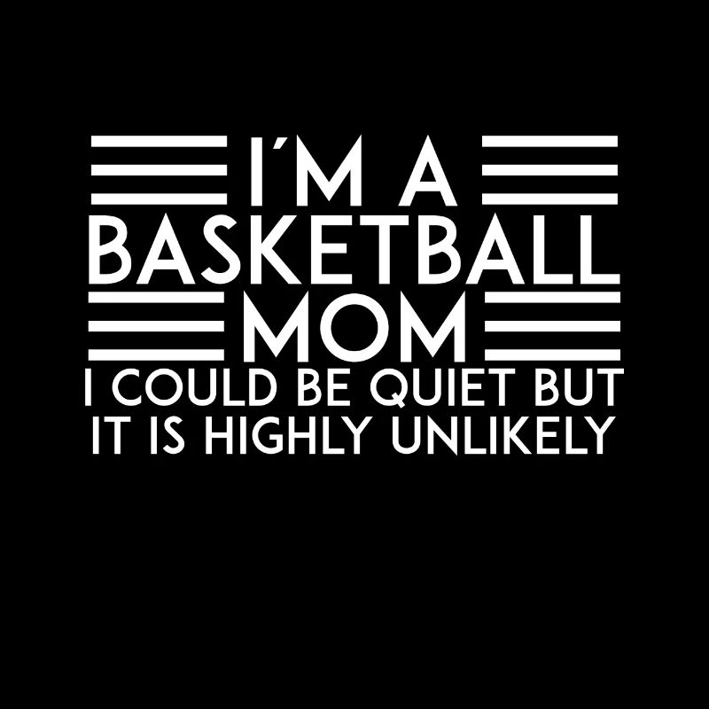 Ich Bin Eine Basketball Mutter