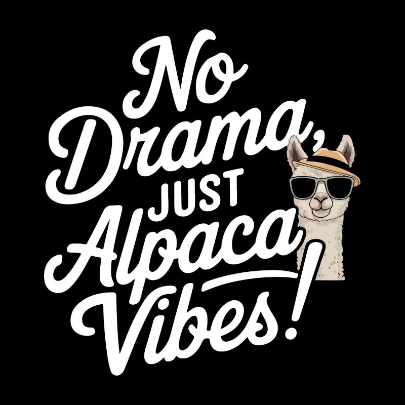 Pas de drame, juste des vibrations d’alpaga !