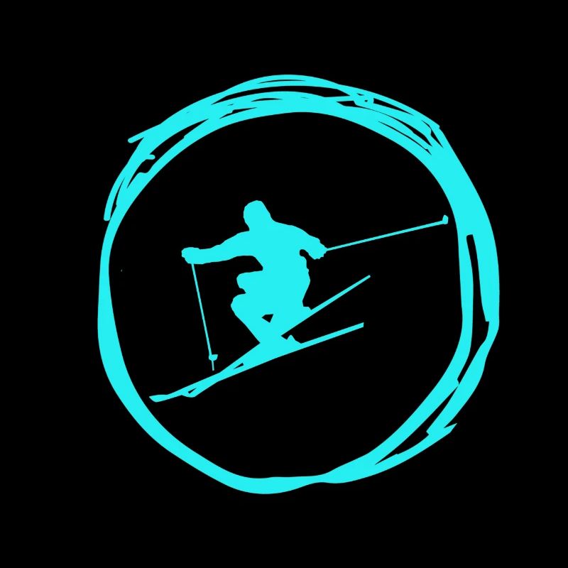 skiing