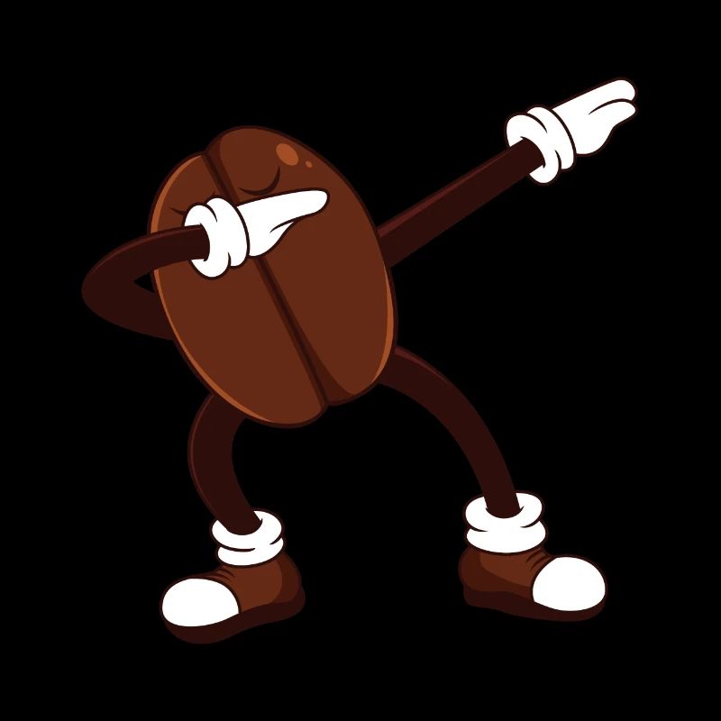 Dabbing Kaffeebohne