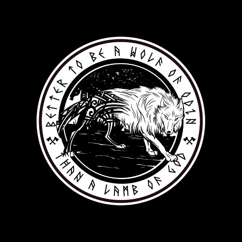 Lieber ein Wolf Odins als ein Lamm Gottes