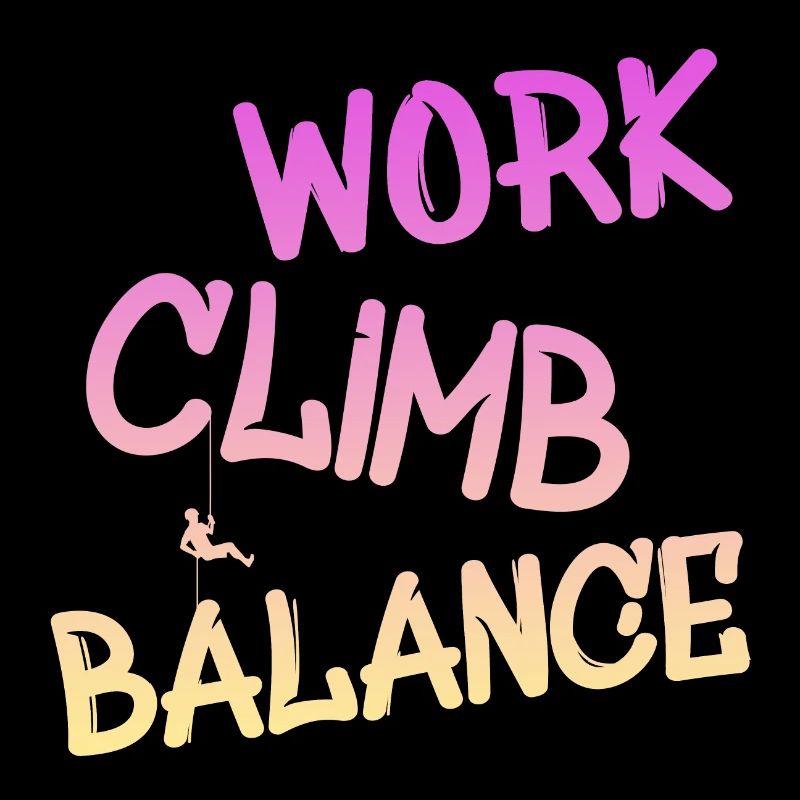 work climb balance, klettern, climbing, kletterer