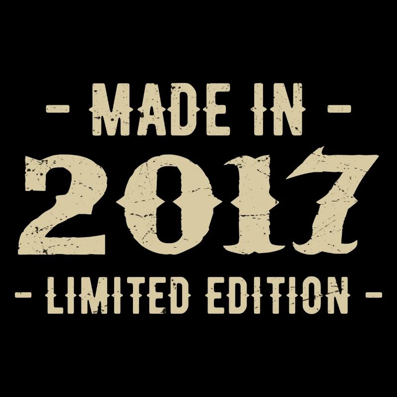 Vintage 2017 Édition Limitée Cadeau 2017