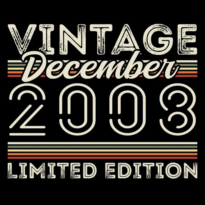 Vintage Décembre 2008 - 17e Anniversaire Décember