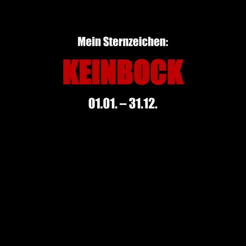 Mein Sternzeichen Keinbock