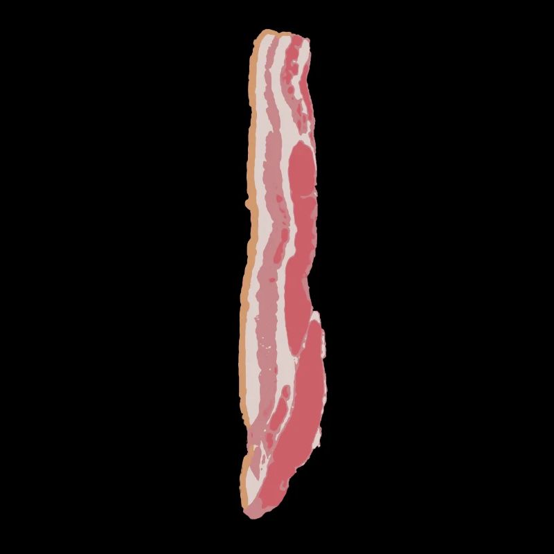 Idée cadeau lardons au bacon avec humour