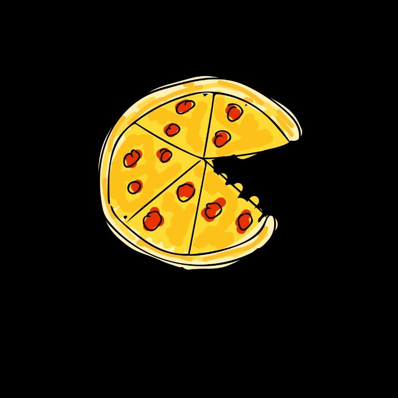 Pizza - Zeichnung