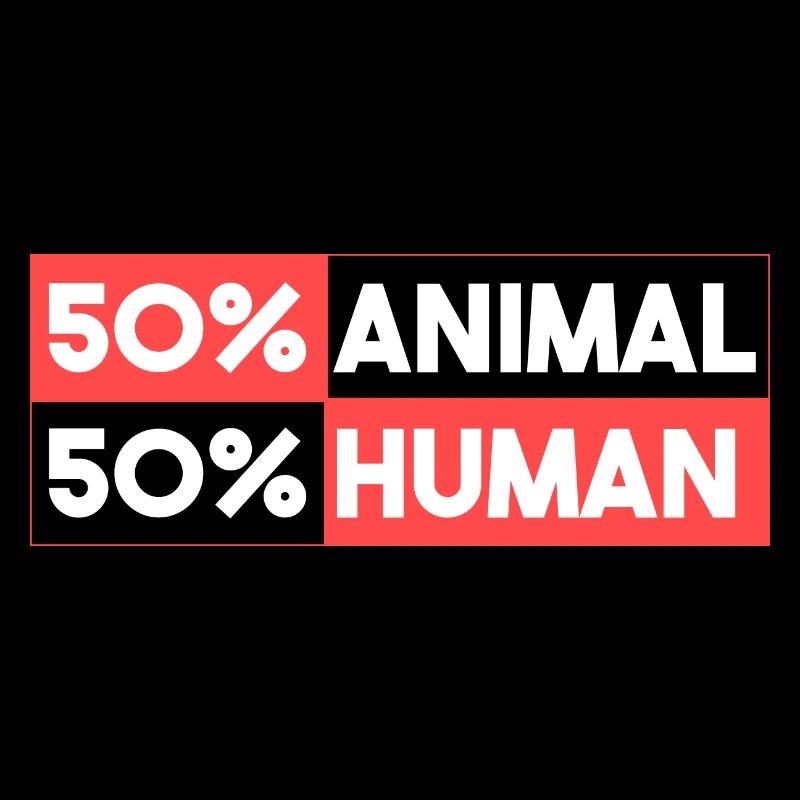 50% animaux 50% humains