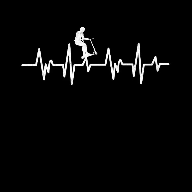 Conception du rythme cardiaque du scooter acrobatique
