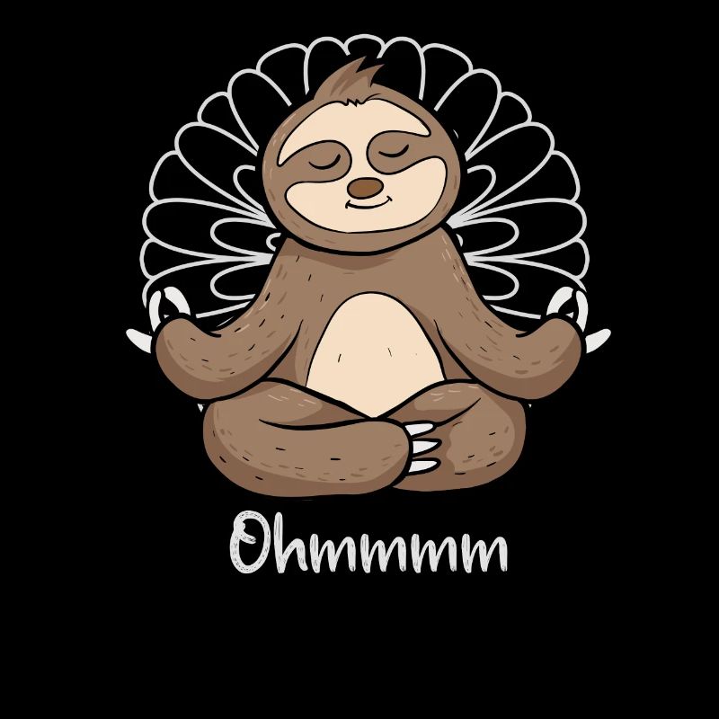 Meditation Sloth - Yoga Sloth
