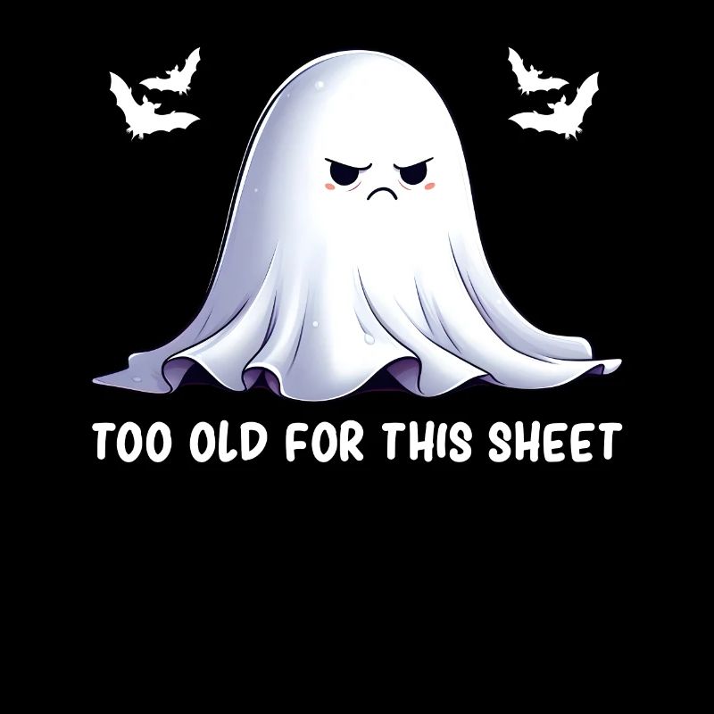 Ghost Sheet Ghost - Halloween Ghost - Funny Ghost