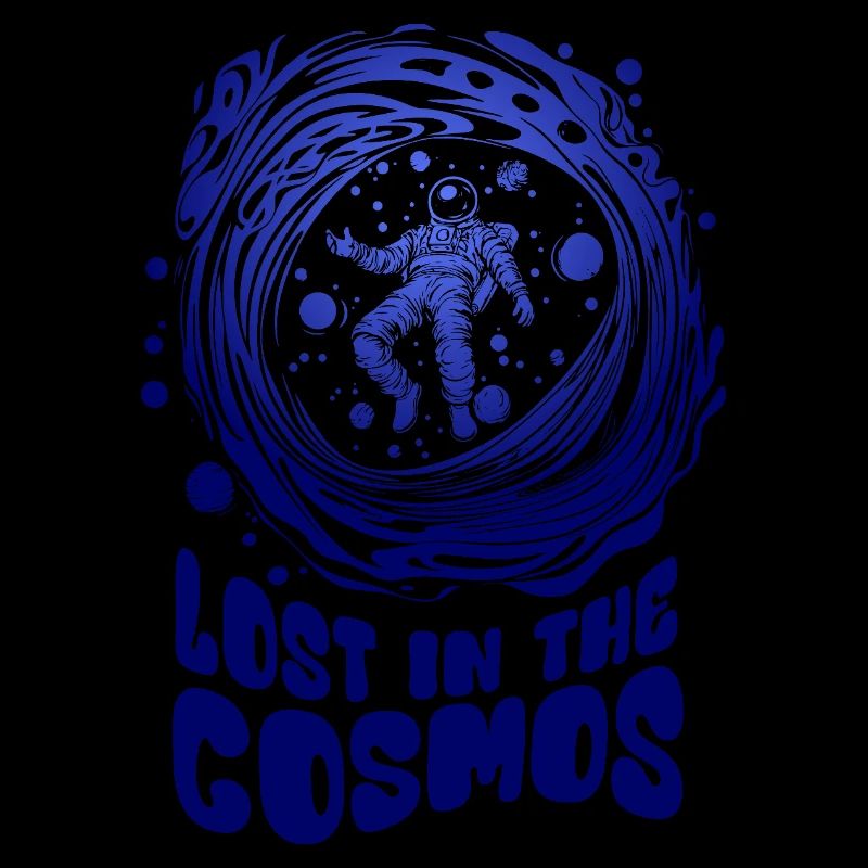 Perdu dans le cosmos - Astronaute - Espace