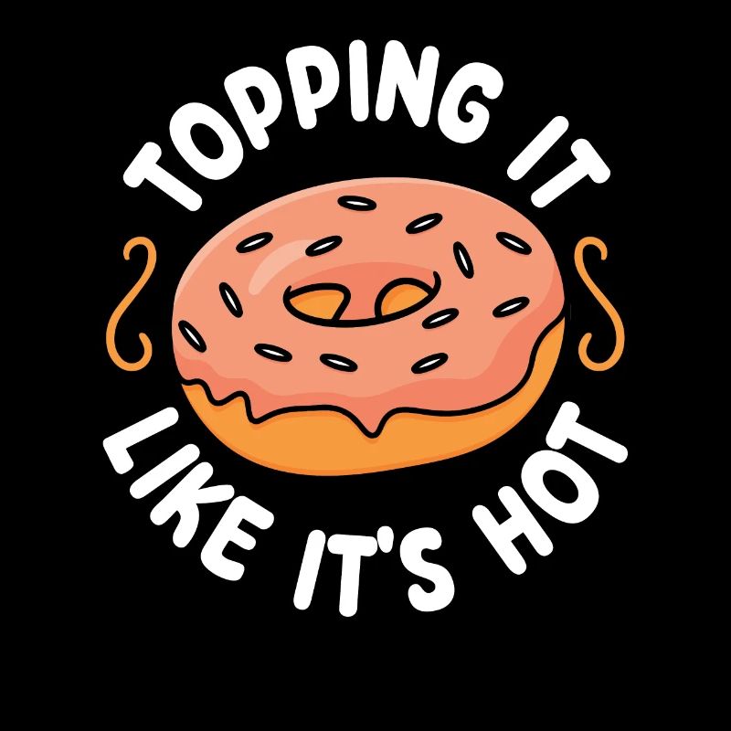 Le garnir comme s’il faisait chaud | Donut Lover Tshirt |