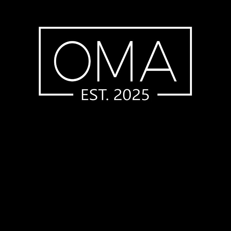 Oma est. 2025 Großmutter 2025 Werdende Oma 2025