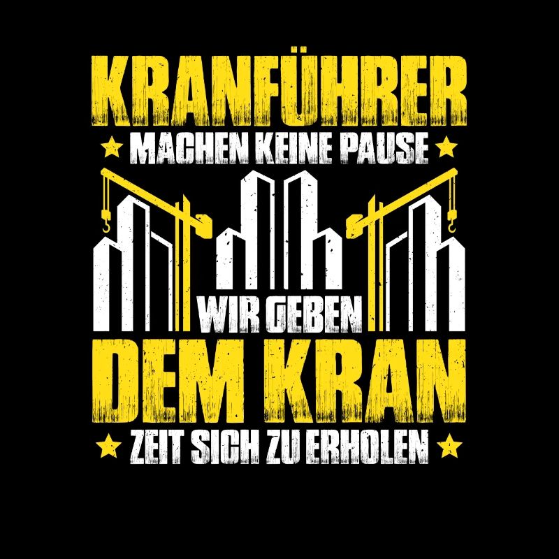 Kranführer Kranfahrer Kran Crane Operator