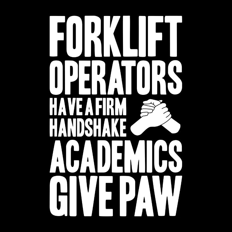 Staplerfahrer Gabelstaplerfahrer Forklift Operator