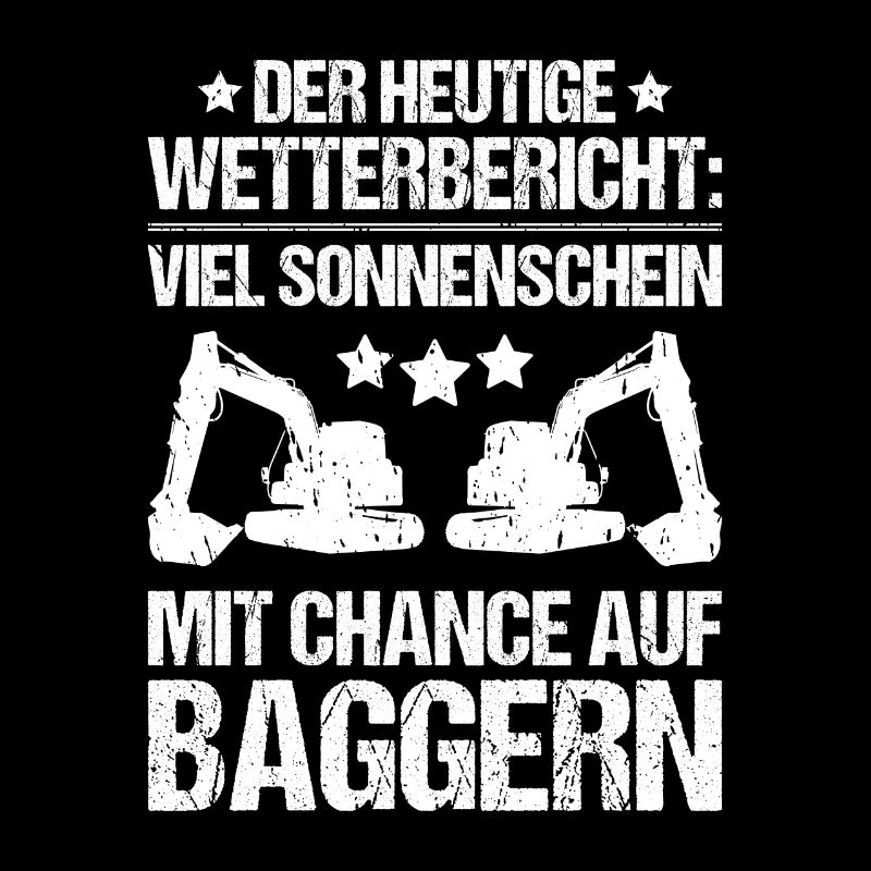 Baggerfahrer Baggerführer Heavy Equipment Operator