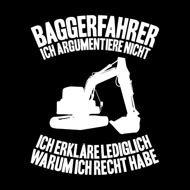 Baggerfahrer Baggerführer Heavy Equipment Operator