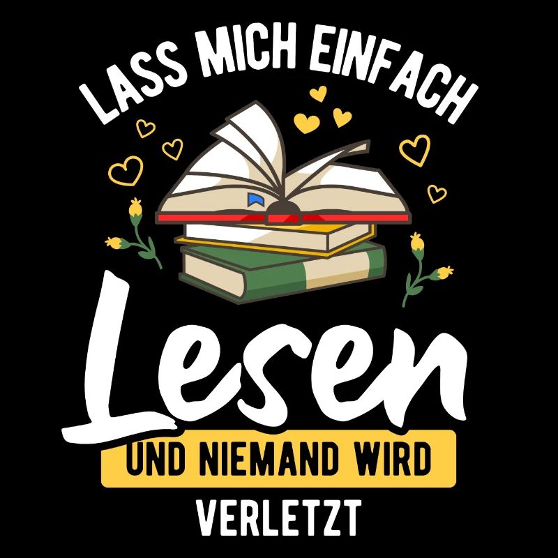 Lass mich einfach Lesen Leseratte Bücherwurm