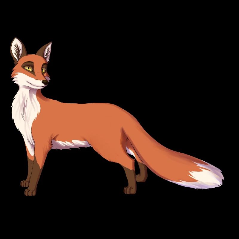 Comic Fox Portrait