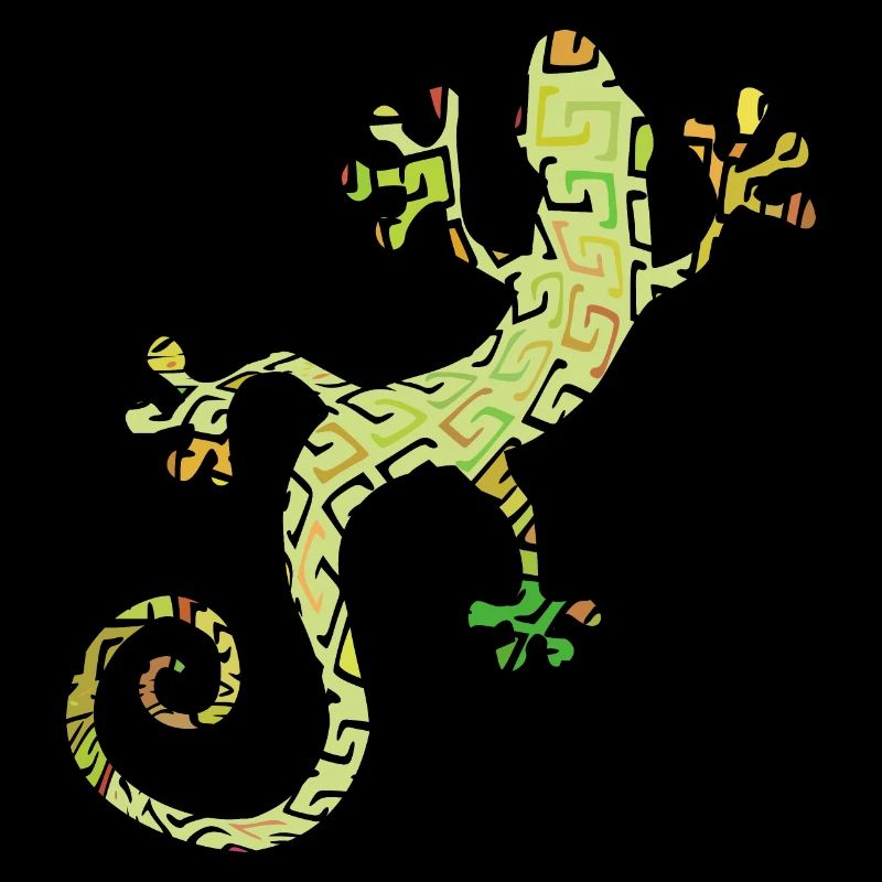 Salamandre verte ou gecko